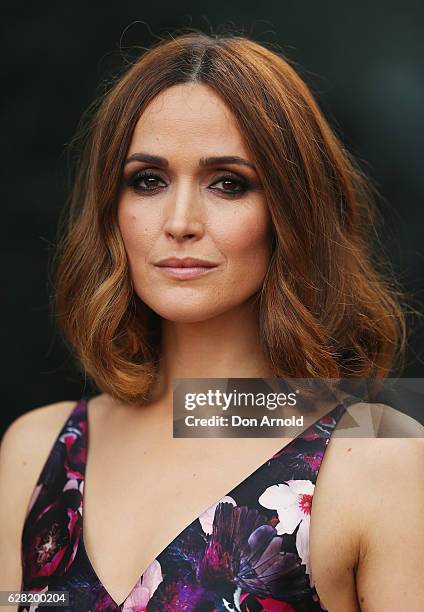 Rose Byrne arrives ahead of the 6th AACTA Awards at The Star on December 7, 2016 in Sydney, Australia.