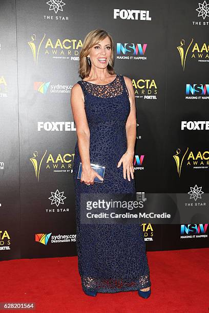 Kerry Armstrong arrives ahead of the 6th AACTA Awards Presented by Foxtel at The Star on December 7, 2016 in Sydney, Australia.