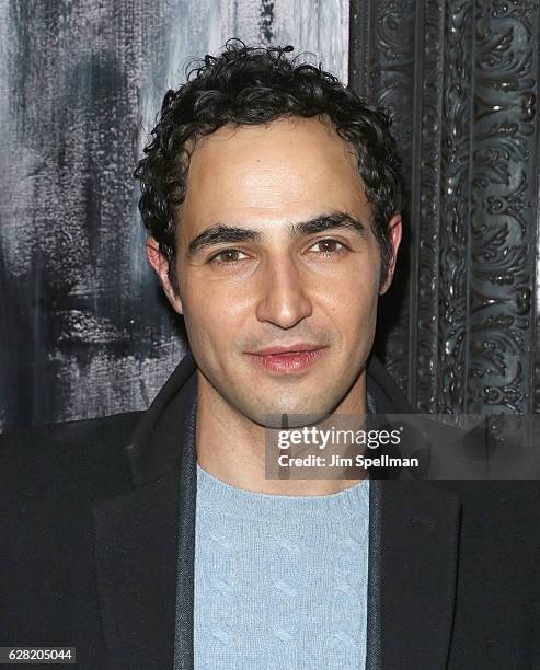 Fashion designer Zac Posen attends the after party for the screening of "All We Had" hosted by The Cinema Society and Ruffino at Jimmy At The James...