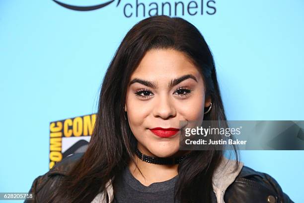 Jessica Marie Garcia attends the Winter Series Showcase of Comic-Con HQ with the Premiere of "Con Man" Season 2 at The Paley Center for Media on...