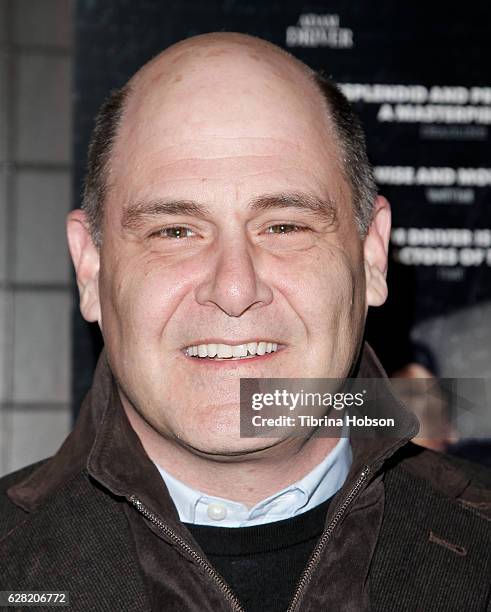 Matthew Weiner attends the Screening of Amazon Studios 'Paterson' at the Vista Theatre on December 6, 2016 in Los Angeles, California.