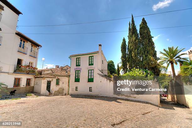 albaicín - granada, spain - albaicín stock pictures, royalty-free photos & images