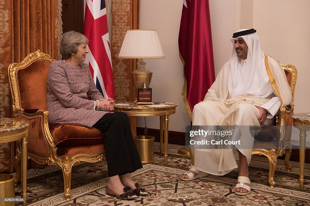 British Prime Minister Attends The 37th Gulf Cooperation Council