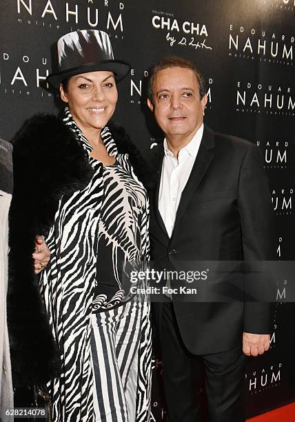 Hermine de Clermont-Tonnerre and Edouard Nahum attend "Black & Whyte Party" by Edouard Nahum to celebrate his new Jewellery store in Aspen Colorado...