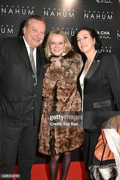 Louis arnaud L'Herbier, Helene de Yougoslavie and Tanya de Bourbon Parme attend "Black & Whyte Party" by Edouard Nahum to celebrate his new Jewellery...