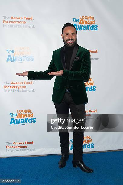 Nick Verreos arrives at the Actors Fund's 2016 Looking Ahead Awards at the Taglyan Complex on December 6, 2016 in Los Angeles, California.