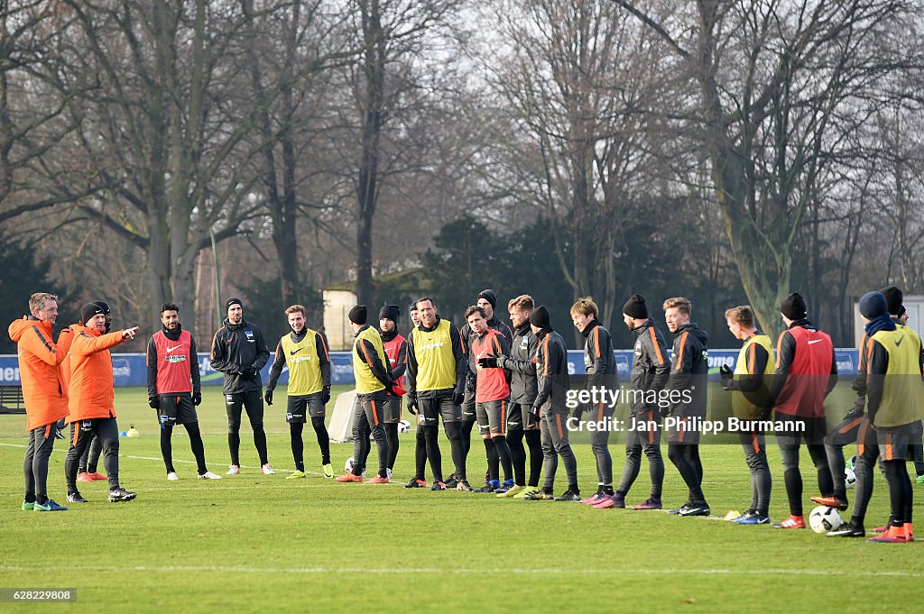 Hertha BSC - training session
