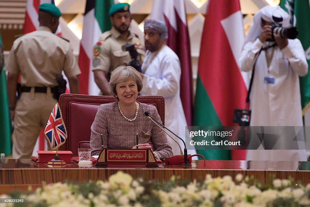 British Prime Minister Attends The 37th Gulf Cooperation Council