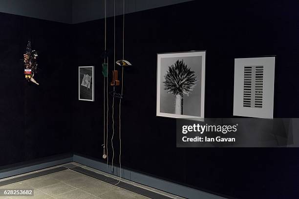 General view of the Lucy Raven "Edge of Tomorrow" exhibition as part of the Winter Exhibitions at The Serpentine Gallery on December 7, 2016 in...