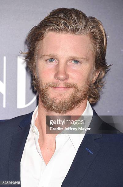 Producer Thad Luckinbill arrives at the Premiere Of Lionsgate's 'La La Land' at Mann Village Theatre on December 6, 2016 in Westwood, California.