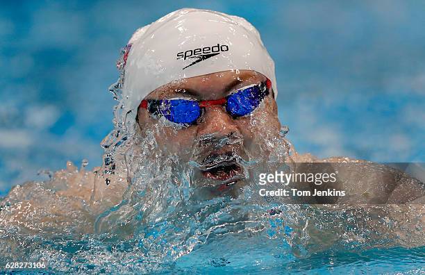 Ross Murdoch of Great Britain in the mens 200m breaststroke heats on day ten of the 33rd LEN European Swimming Championships 2016 at the London...