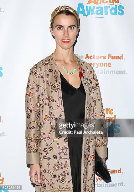 Naomi deLuce Wilding attends the Actors Fund's 2016 "Looking Ahead" awards at Taglyan Complex on December 6, 2016 in Los Angeles, California.