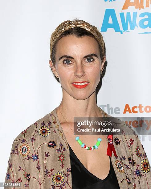 Naomi deLuce Wilding attends the Actors Fund's 2016 "Looking Ahead" awards at Taglyan Complex on December 6, 2016 in Los Angeles, California.