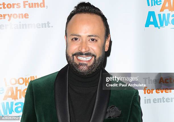 Fashion Designer Nick Verreos attends the Actors Fund's 2016 "Looking Ahead" awards at Taglyan Complex on December 6, 2016 in Los Angeles, California.