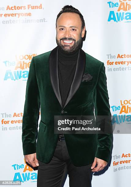 Fashion Designer Nick Verreos attends the Actors Fund's 2016 "Looking Ahead" awards at Taglyan Complex on December 6, 2016 in Los Angeles, California.