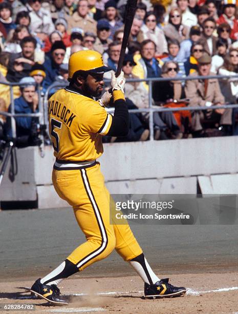 Bill Madlock of the Pittsburgh Pirates during the 1979 World Series.