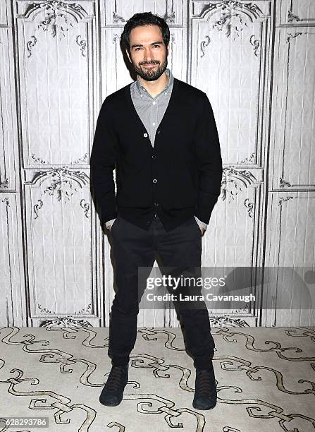 Alfonso Herrera attends Build Presents to discuss "The Exorcist" at AOL HQ on December 7, 2016 in New York City.