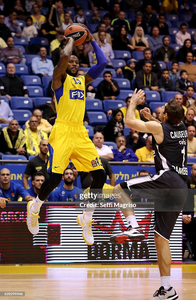 Maccabi Fox Tel Aviv v Brose Bamberg 2016/2017 Turkish Airlines EuroLeague
