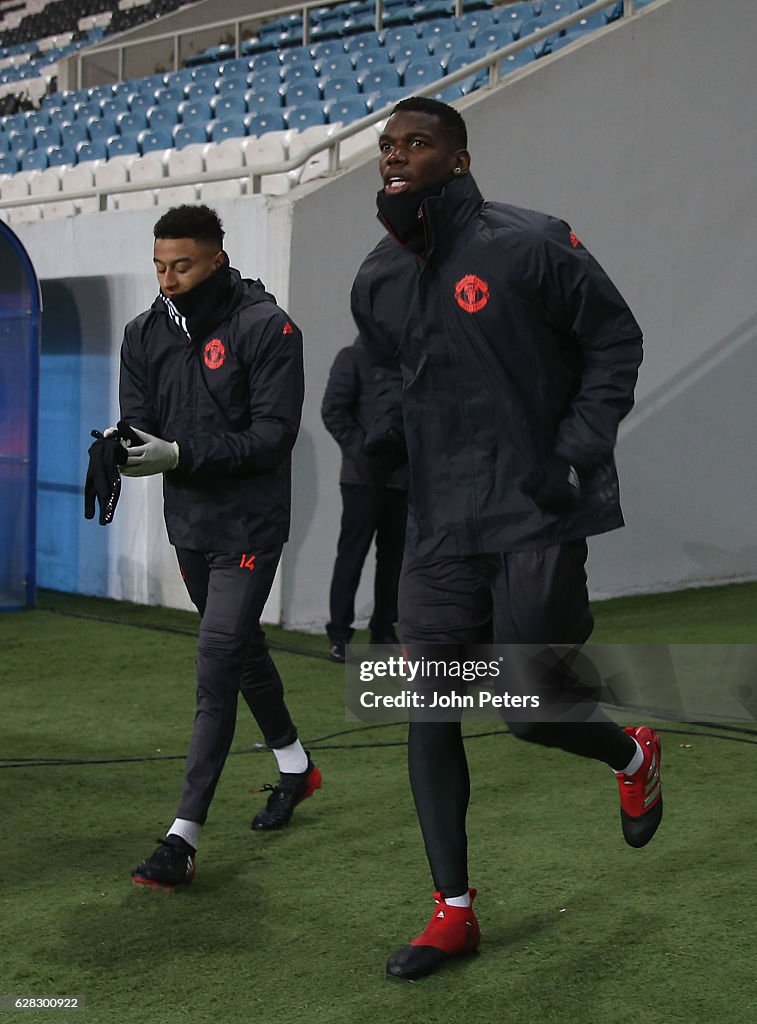 Manchester United Training and Press Conference