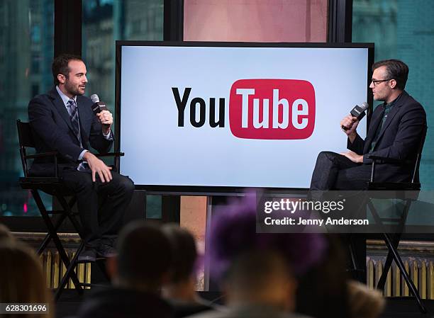 YouTube's Head of Culture And Trends Kevin Allocca attends AOL Build Series at AOL HQ on December 7, 2016 in New York City.