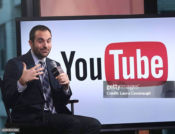 Kevin Allocca attends Build Presents YouTube's Head of Culture And Trends Kevin Allocca at AOL HQ on December 7, 2016 in New York City.