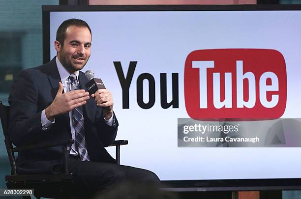 Kevin Allocca attends Build Presents YouTube's Head of Culture And Trends Kevin Allocca at AOL HQ on December 7, 2016 in New York City.