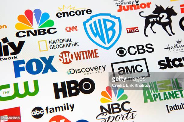 world brand logotypes - 美國哥倫比亞廣播公司 電視台 個照片及圖片檔