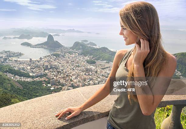 rio de janeiro con pan di zucchero - monte pan di zucchero foto e immagini stock