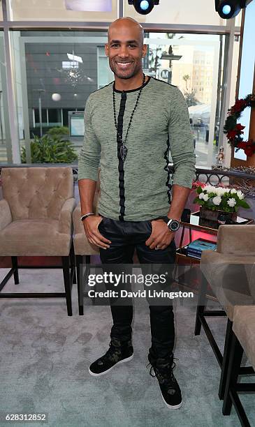 Actor Boris Kodjoe visits Hollywood Today Live at W Hollywood on December 7, 2016 in Hollywood, California.