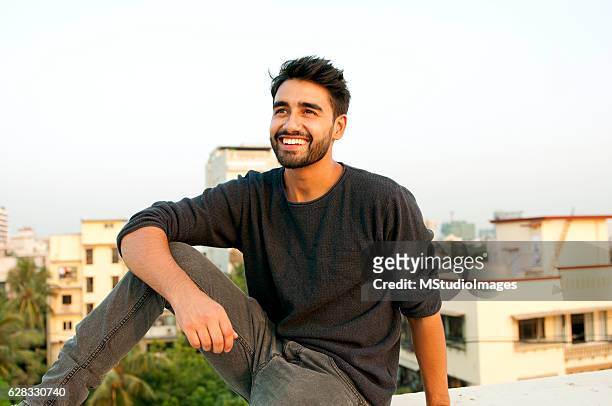 portrait of a beautifull smiling man - beautiful people stock pictures, royalty-free photos & images