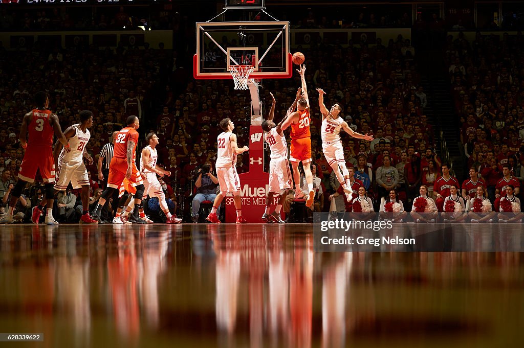 University of Wisconsin vs Syracuse University