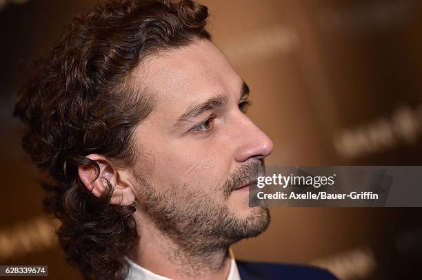 Actor Shia LaBeouf attends the premiere of 'Man Down' at ArcLight Hollywood on November 30, 2016 in Hollywood, California.