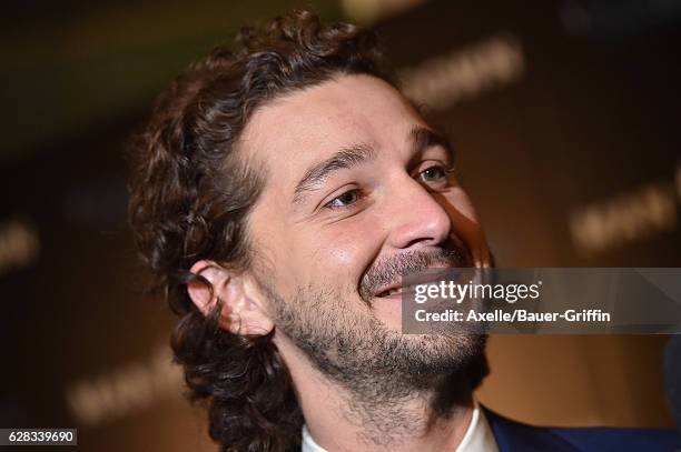 Actor Shia LaBeouf attends the premiere of 'Man Down' at ArcLight Hollywood on November 30, 2016 in Hollywood, California.