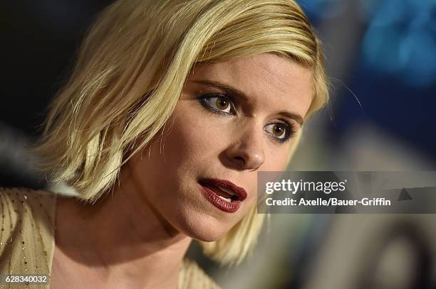 Actress Kate Mara attends the premiere of 'Man Down' at ArcLight Hollywood on November 30, 2016 in Hollywood, California.