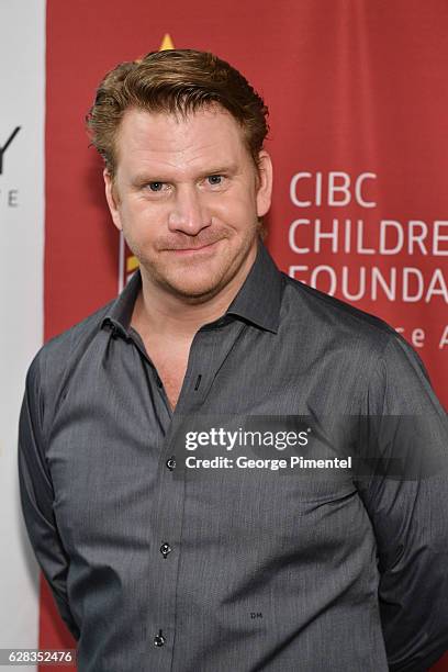 Actor Dash Mihok attends the 32nd Anniversary of CIBC Miracle Day to help raise millions for kids in need on December 7, 2016 in Toronto, Canada.