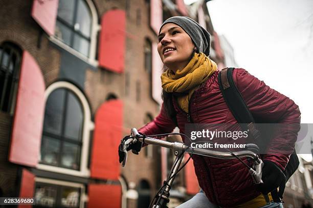 almost in amsterdam - amsterdam cycling stock pictures, royalty-free photos & images