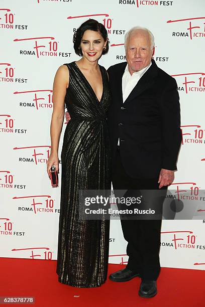 Annabel Scholey and Richard Dreyfuss attend the Opening Ceremony of Roma Fiction Fest 2016 at The Space Moderno on December 7, 2016 in Rome, Italy.