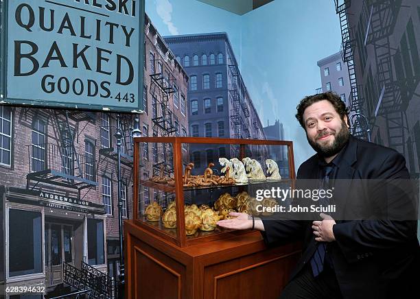 Actor Dan Fogler attends the Harry Potter and Fantastic Beasts Exhibit launch at Warner Bros. Studio Tour Hollywood at Warner Bros. Studios on...