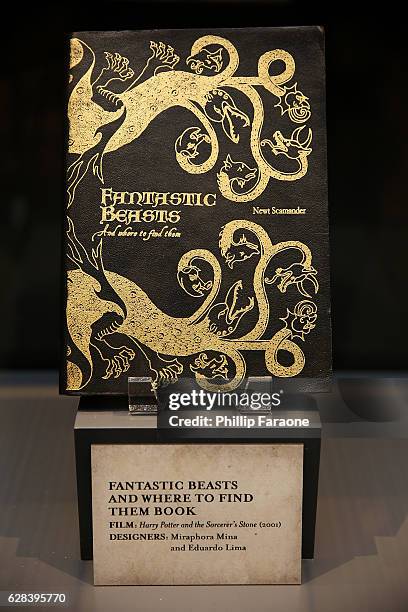 General view of the atmosphere during the press preview of exhibit showcasing costumes and props from Warner Bros. Pictures' "Fantastic Beasts And...