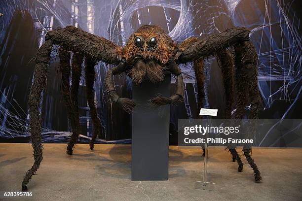 General view of the atmosphere during the press preview of exhibit showcasing costumes and props from Warner Bros. Pictures' "Fantastic Beasts And...