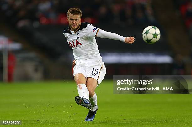 Eric Dier of Tottenham Hotspur during the UEFA Champions League match between Tottenham Hotspur FC and PFC CSKA Moskva at Wembley Stadium on December...