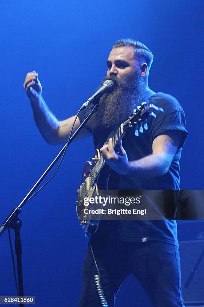 Mike Halls of Clean Cut Kids perform at Brixton Academy on November 12, 2016 in London, England.