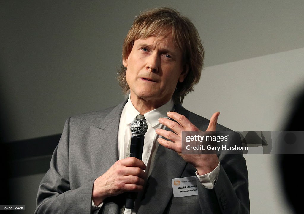 David Thompson Ruc David Thomson, Chairman of Thomson Reuters and Chairman of The... News ...