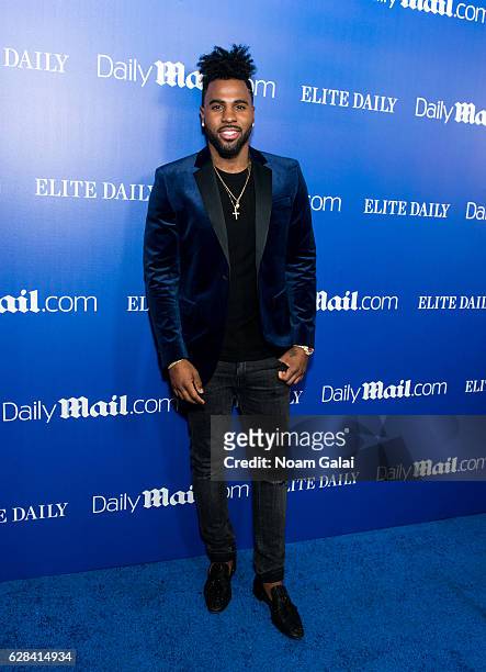 Singer Jason Derulo attends the DailyMail.com and Elite Daily holiday party at Vandal on December 7, 2016 in New York City.