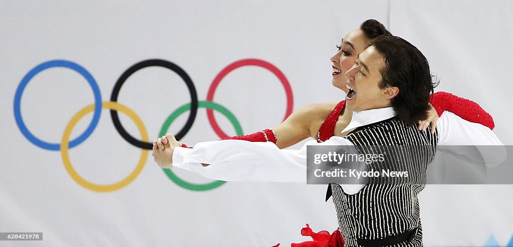 Japan ice dance pair's performance at Sochi