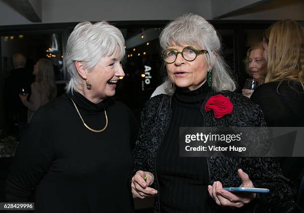 Terry Corrao and Louise Kerz Hirschfeld attend New York Book Launch "Father Daughter" by Terry Corrao on December 7, 2016 in New York City.