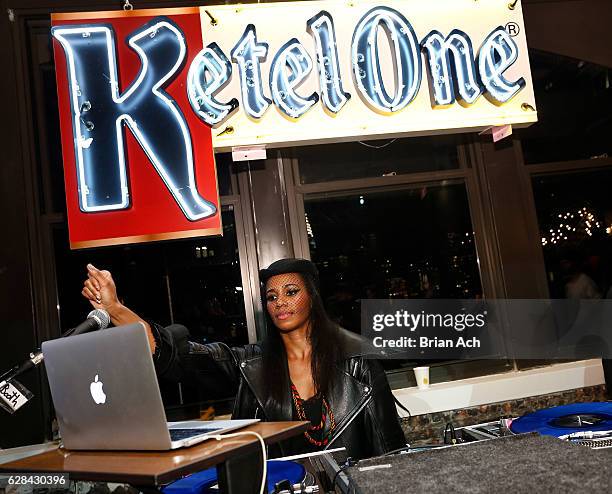 Santigold joins Ketel One Vodka to celebrate the launch of their new campaign "You Don't Understand, It Has to be Perfect" at NeueHouse Madison...