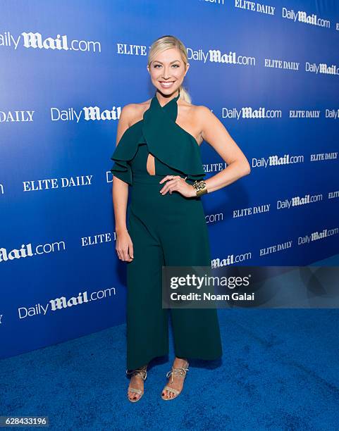 Stassi Schroeder attends the DailyMail.com and Elite Daily holiday party at Vandal on December 7, 2016 in New York City.