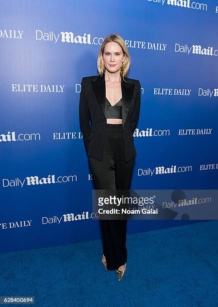 Actress Stephanie March attends the DailyMail.com and Elite Daily holiday party at Vandal on December 7, 2016 in New York City.