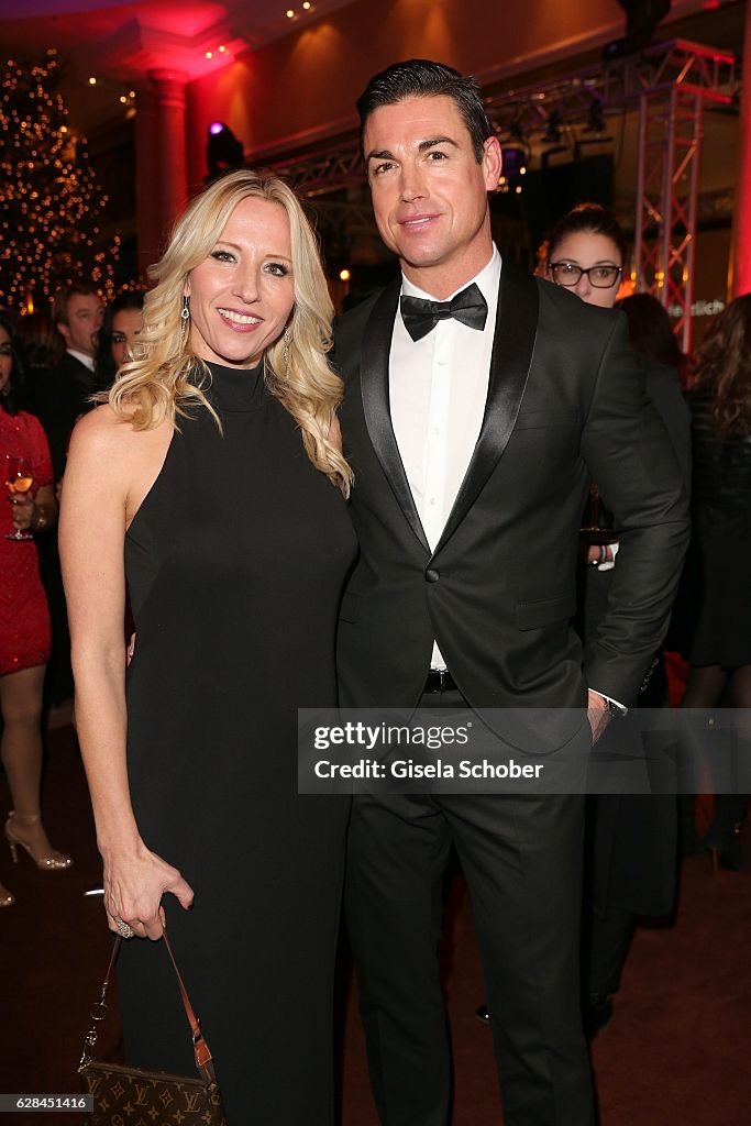 Katja Wunderlich and her boyfriend Clemens Heinle during the 10th